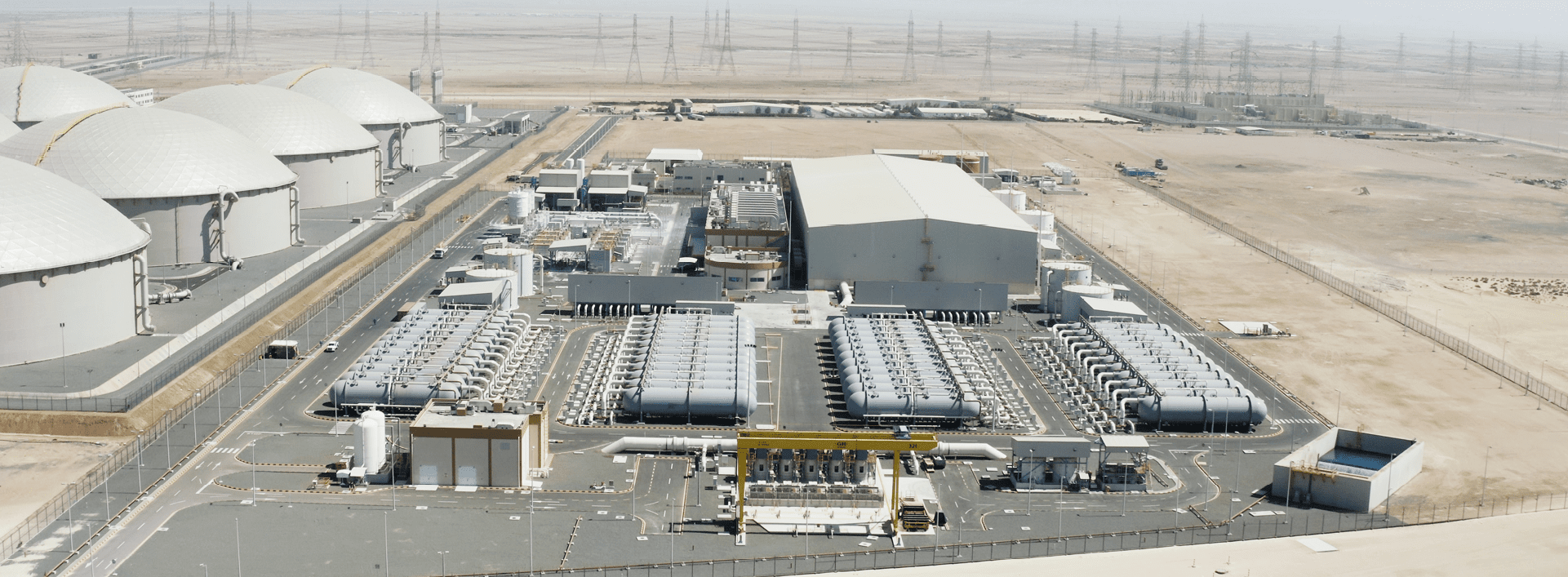 Water desalination