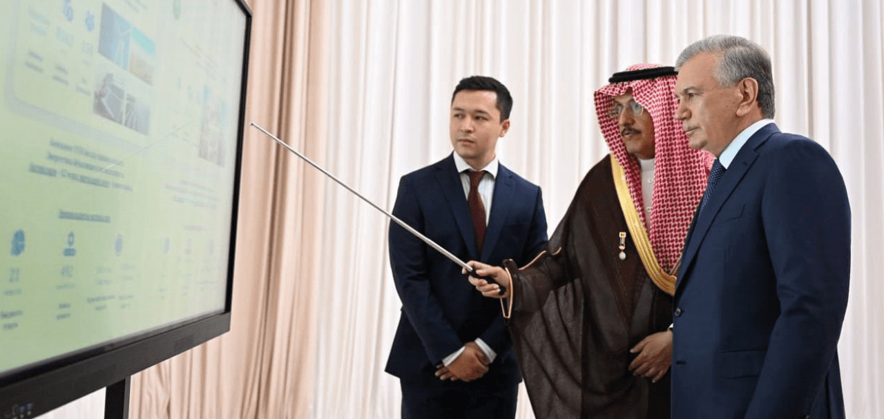 Groundbreaking for the 200 MW Beruniy wind-power plant